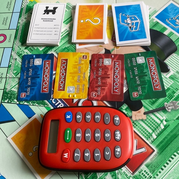 Monopoly Electronic Banking Debit Card Payment System By Hasbro Gaming. - Picture 12 of 14